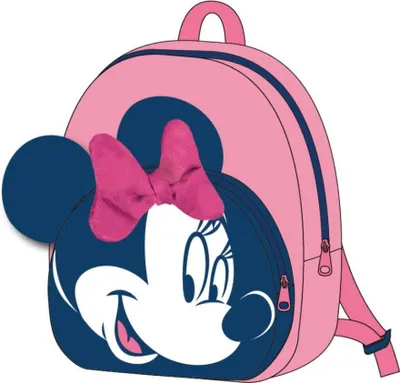 Obrázek produktu pro Předškolní batoh Disney Minnie Mouse - měkký plyšový batoh pro chlapce a dívky