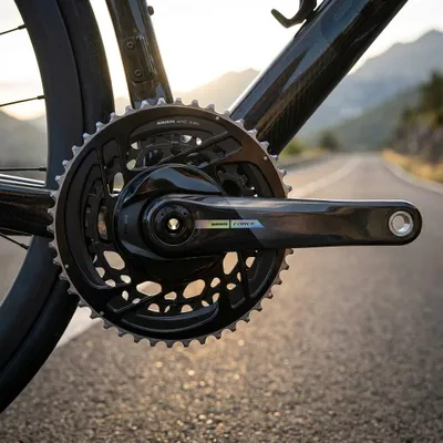 Produktbild von SRAM Force AXS Kettenradgarnitur 48/35 Zähne, 165 mm - leichte Carbon-Kurbel ...