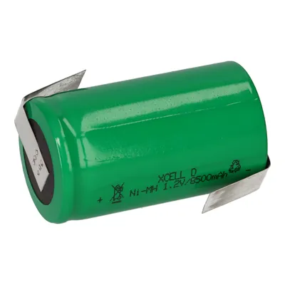 Zdjęcie produktu dla XCell Mono Battery Flattop Ni-MH 1.2V 8500mAh Z przylutowanym znacznikiem