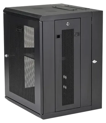 Image de StarTech.com RK1520WALHM étagère Rack monté sur le mur Noir