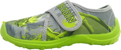 Produktbild von Fischer Markenschuhe Boogy Kinderschuhe Jungen Klettschuh Grün Freizeit