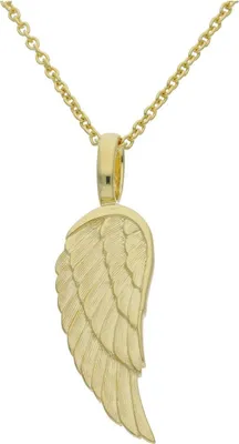 Produktbild von JuwelmaLux Anhänger Flügel Silber 925 Gold plattiert JL20-02-0988
