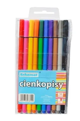Image de Crayons de couleur fins 0,4 mm 10 couleurs