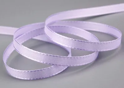Taftband 50 m x 8 mm lila – Dekoratives Stoffband für Basteln
