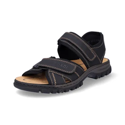 Produktbild von Rieker 25051 Schuhe Herren Sandalen, Größe:42 EU, Farbe:Schwarz