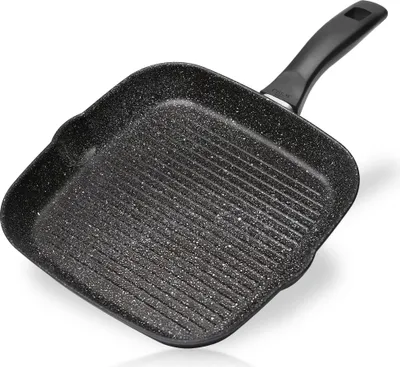 Produktbild von STONELINE® Grillpfanne 32 cm | ohne Deckel - Schwarz