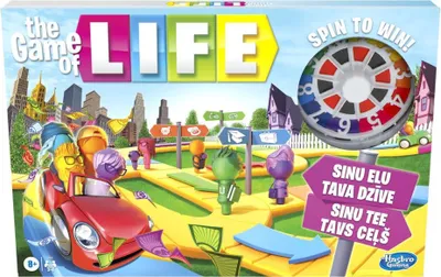 Produktbild von Brettspiel Spiel des Lebens (in estnischer und lettischer Sprache)