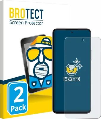 Produktbild von 2x BROTECT Schutzfolie für realme P4x Displayschutz Displayschutzfolie Folie Matt Entspiegelungsfolie