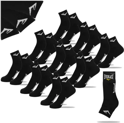 Obrázek produktu pro Everlast Pánské Ponožky 9 Párů Bavlna Kotníčkové Ponožky 003 Velikost 43/46