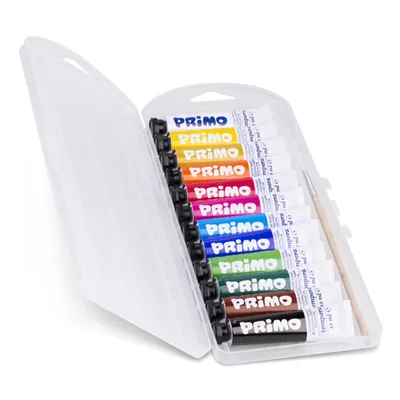Zdjęcie produktu dla Primo 448T12AP, Wielo, Farby plakatowe, Płynny, 144 ml, 12 szt.