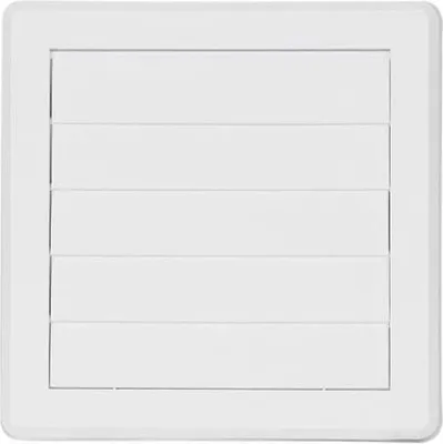 Obrázok produktu pre Mriežka vetracia gravitačná VM, 175 x 175 mm G/125 mm, biela 0233