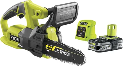 Produktbild von RYOBI – Kompakte elektrische Kettensäge 18 V ONE+ 20 cm – Werkzeug zum Beschneiden kleiner Bäume