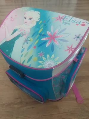 Produktbild von Disney FROZEN Die Eiskönigin 5tlg. Schulranzen Schultasche Ranzen Rucksack Mäppchen gefüllt Turnbeutel Geldbörse Schlamper