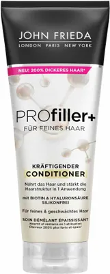 Produktbild von John Frieda PROFiller+ Haarspülung, 250ml, Intensiv-Pflege für feines Haar