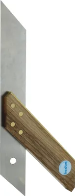 Produktbild von hedue® Gehrmaß 300 mm mit Griff aus Nussbaum