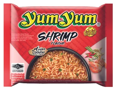 Productafbeelding van Yum Yum Instant Noedels Garnalen (60 gr)
