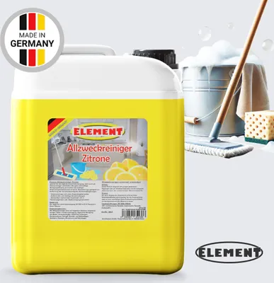 Produktbild von Element Allzweckreiniger Zitro I 10 Liter I Konzentrat I Bodenreiniger I Universalreiniger I Kraftreiniger I oberflächenreiniger