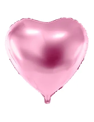 Zdjęcie produktu dla Balon foliowy serce 35cm różowy