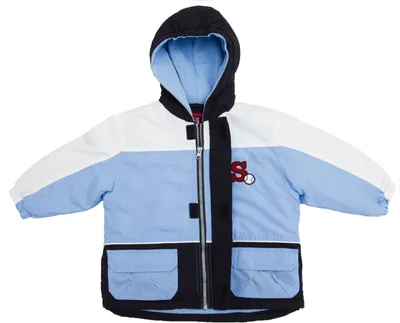 Image de Veste enfant garçon BRUBAKER avec bandes réfléchissantes, revêtement DuPont DualAction bleu Gr. 92