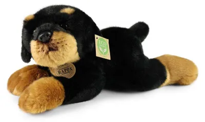 Produktbild von Plüschhund Rottweiler, 30 cm, umweltfreundlich