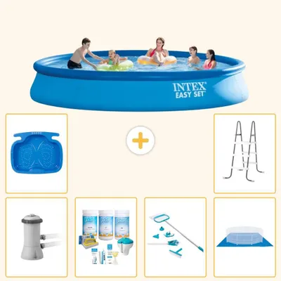 Immagine prodotto di Piscina Easy Set, modello Rund - 457x84 cm - set da 7 pezzi, codice prodotto S20952