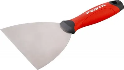 Produktbild von Spachtel Nirosta 120mm mit Gummigriff FESTA