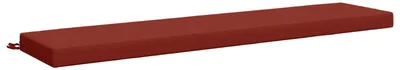 Produktbild von Bankkissen SOEST 100 % Polyester Rot 200 x 40 x 8 cm