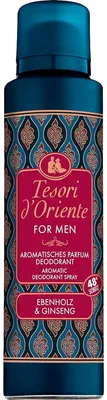 Zdjęcie produktu dla Tesori d Oriente Dezodorant Perfumy dla mężczyzn Heban i Żeń-szeń 150ml