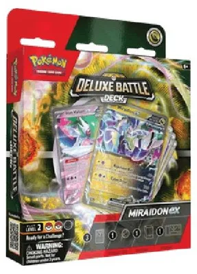 Produktbild von Pokemon Deluxe Battle Deck: Miraidon ex