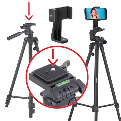 Obrázek produktu pro CineGEN CG-1050 Stativ s držákem na telefon 152cm