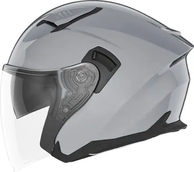 Image de Casque ouvert NOX N130 avec mélange, gris brillant, cert. ECE 22.05, taille. L