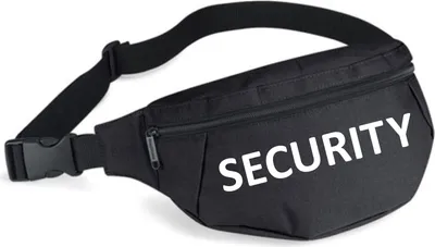 Produktbild von SECURITY Bauchtasche Schwarz