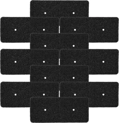 Produktbild von vhbw 10x Schaumfilter kompatibel mit Samsung DV80H8100HWEU, DV80H8100HWEN, DV80H8100HWEG, DV80F5E5HGWEU, DV70F5E0HGWEU, DV90H8000HW Wäschetrockner