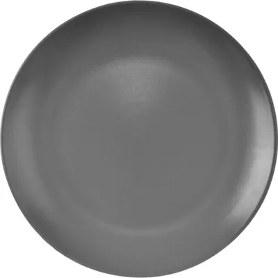Produktbild von Orion Dessertteller Flachteller Servierteller für Desserts Snacks aus Keramik grau mikrowellengeeignet ALFA 21,5 cm