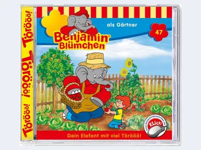Produktbild von CD Benjamin Blümchen #47 als Gärtner
