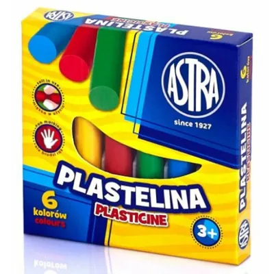 Immagine prodotto di Plastilina 6 colori Astra
