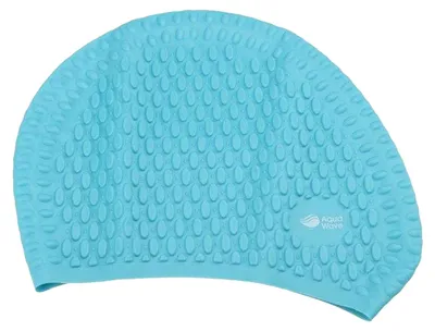 Image de Aquawave - Bonnet de bain « Blobcap » pour hommes/femmes, unisexe PP14506 (taille unique) (bleu)