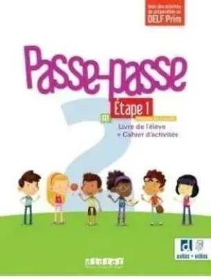 Zdjęcie produktu dla Passe-Passe 2 etape 1 podręcznik + ćwiczenia + app - praca zbiorowa
