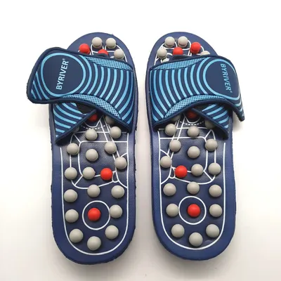 Image de Chaussons de massage BYRIVER - Chaussures - Appareil de massage des pieds - Fasciite plantaire - Appareil de massage et de relaxation des pieds - Bien-être