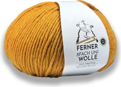 Produktbild von Ferner Wolle Uni  8fach Farbe: LU 8 - 6