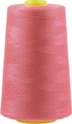 Produktbild von 4572m Qualitäts Overlock-Garn Overlock-Nähgarn  Farben 541 bis 580, Farbe:A553 bonbonrosa