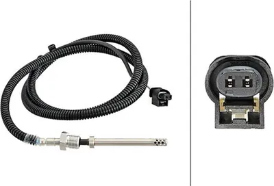 Produktbild von HELLA 6PT 358 181-731 Abgastemperatursensor passend für MERCEDES-BENZ SPRINTER 3,5-t Bus (906) 1055mm