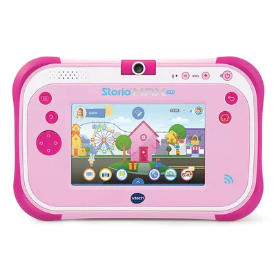 Zdjęcie produktu dla VTech MAX 2.0, 8 GB, 12,7 cm (5"), 800 x 480 px, 2 MP, 3,5 mm, Różowy