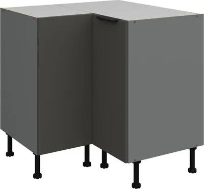 Produktbild von Unterschrank LUNARA - 90x90 cm, Graphit/Anthrazit