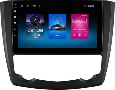 Produktbild von Autoradio mit Bluetooth und CarPlay für Renault Kadjar (2015–2019) – Kompatibel mit Apple und Android – Stereoanlage – Navigationssystem – 1 GB/16 GB