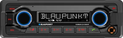 Produktbild von Blaupunkt Durban 224 DAB+ im Heavy Duty design mit 24V Anschluss, Bluetooth, Freisprechfunktion und Lenkradfernbedienung