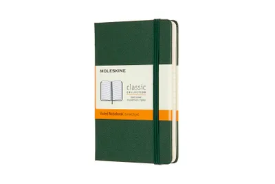 Produktbild von Moleskine Notizbuch Pocket/A6, Liniert, Myrtengrün