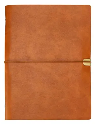Produktbild von Omgoods – s Notizbuch mit losem Einband, aus Kunstleder, mit 100 Seiten