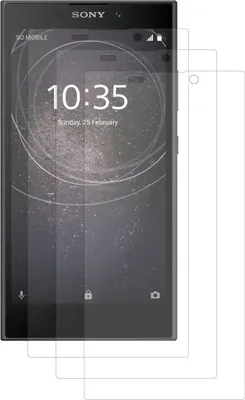 Produktbild von 3x Sony Xperia L2 Handy Schutzfolie Matt Folie