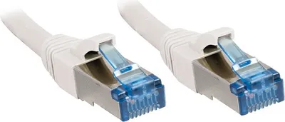 Produktbild von Lindy 47191, 0,5 m, Cat6a, S/FTP (S-STP), RJ-45, RJ-45, Weiß